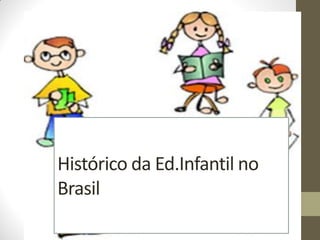Histórico da Ed.Infantil no
Brasil
 