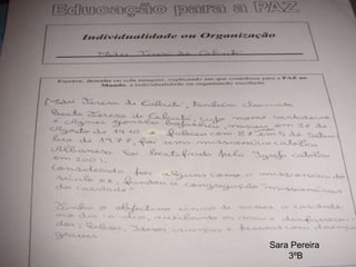 Sara Pereira  3ºB 