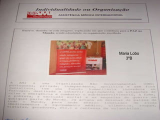 Maria Lobo 3ºB 