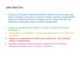 PDF) Contribuições à prática pedagógica para a Educação Patrimonial