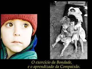 O exercício da Bondade, e o aprendizado da Compaixão. 