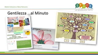 Fieramilanocity 23-25 marzo 2018
Gentilezza …al Minuto
Alberto Ardizzone e Maria Ramunno
 