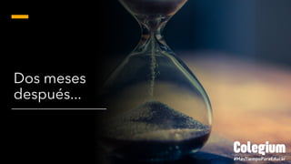 Dos meses
después...
 