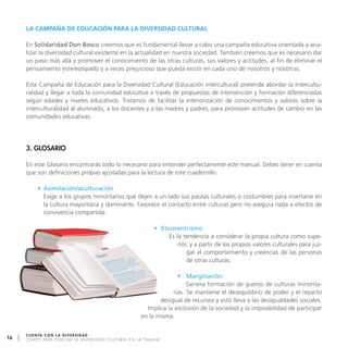 Educar en la diversidad cultural | PDF