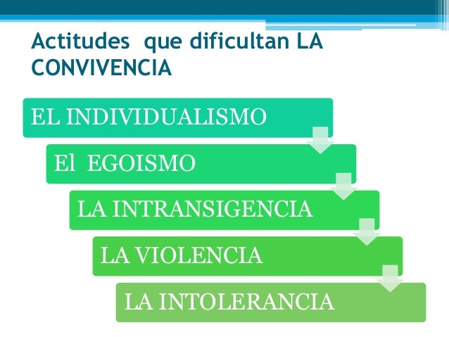 Educar en valores para la convivencia y la