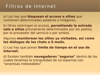 Objetivos de la presentación Resumir  brevemente  los peligros de Internet para los menores. 