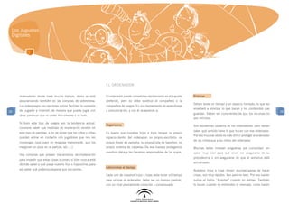 Los Juguetes
 Digitales




                                                                    El ordenador

     ordenadores desde hace mucho tiempo, ahora se está             El ordenador puede convertirse rápidamente en el juguete     Priorizar
     popularizando también en las consolas de sobremesa.            preferido, pero no debe sustituir al compañero o la
                                                                                                                                 Deben tener un tiempo y un espacio limitado, lo que les
     Los videojuegos con opciones online facilitan la conexión      compañera de juegos. Es una herramienta de aprendizaje
                                                                                                                                 enseñará a priorizar lo que hacen y los contenidos que
39   del jugador a Internet, de manera que pueda jugar con          y comunicación, y con él se aprende a:                                                                                   39
                                                                                                                                 guardan. Deben ser conscientes de que los recursos no
     otras personas que no estén físicamente a su lado.
                                                                                                                                 son infinitos.
     S
     	 i bien este tipo de juegos son la tendencia actual,
                                                                    Organizarse                                                  Son excelentes usuarios de los ordenadores, pero deben
     conviene saber qué medidas de moderación existen en
                                                                                                                                 saber qué sentido tiene lo que hacen con ese ordenador.
     este tipo de partidas, a fin de evitar que los niños y niñas   Es bueno que nuestras hijas e hijos tengan su propio
                                                                                                                                 Por eso muchas veces es más difícil proteger al ordenador
     puedan entrar en contacto con jugadores que nos les            espacio dentro del ordenador: su propio escritorio, su
                                                                                                                                 de los niños que a los niños del ordenador.
     convengan (que usen un lenguaje malsonante, que los            propio fondo de pantalla, su propia lista de favoritos, su
     marginen un poco en la partida, etc.…).                        propio sistema de carpetas. De esa manera protegemos         Muchas veces instalan programas por curiosidad, sin
                                                                    nuestros datos y les hacemos responsables de los suyos.      saber muy bien para qué sirve, sin asegurarse de su
     Hay consolas que poseen mecanismos de moderación
                                                                                                                                 procedencia o sin asegurarse de que el antivirus esté
     para impedir que estas cosas ocurran, si bien nunca está
                                                                                                                                 actualizado.
     de más saber a qué juega nuestro hijo o hija online, para
                                                                    Administrar el tiempo
     así saber qué podemos esperar que encuentre.                                                                                Nuestros hijos e hijas tienen muchas ganas de hacer
                                                                    Cada uno de nuestros hijos e hijas debe tener un tiempo      cosas, son muy rápidos. Ven pero no leen. Por eso suelen
                                                                    para utilizar el ordenador. Debe ser un tiempo medido,       pulsar el botón “Aceptar” cuando no debían. También
                                                                    con un final previamente conocido y consensuado.             lo hacen cuando no entienden el mensaje, como hacen
 