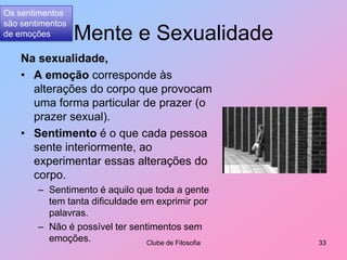 Os processos emocionais