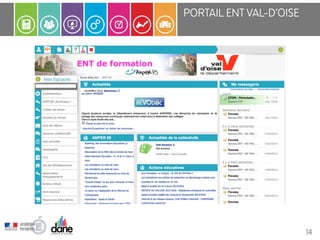 PORTAIL ENT VAL-D’OISE
14
 