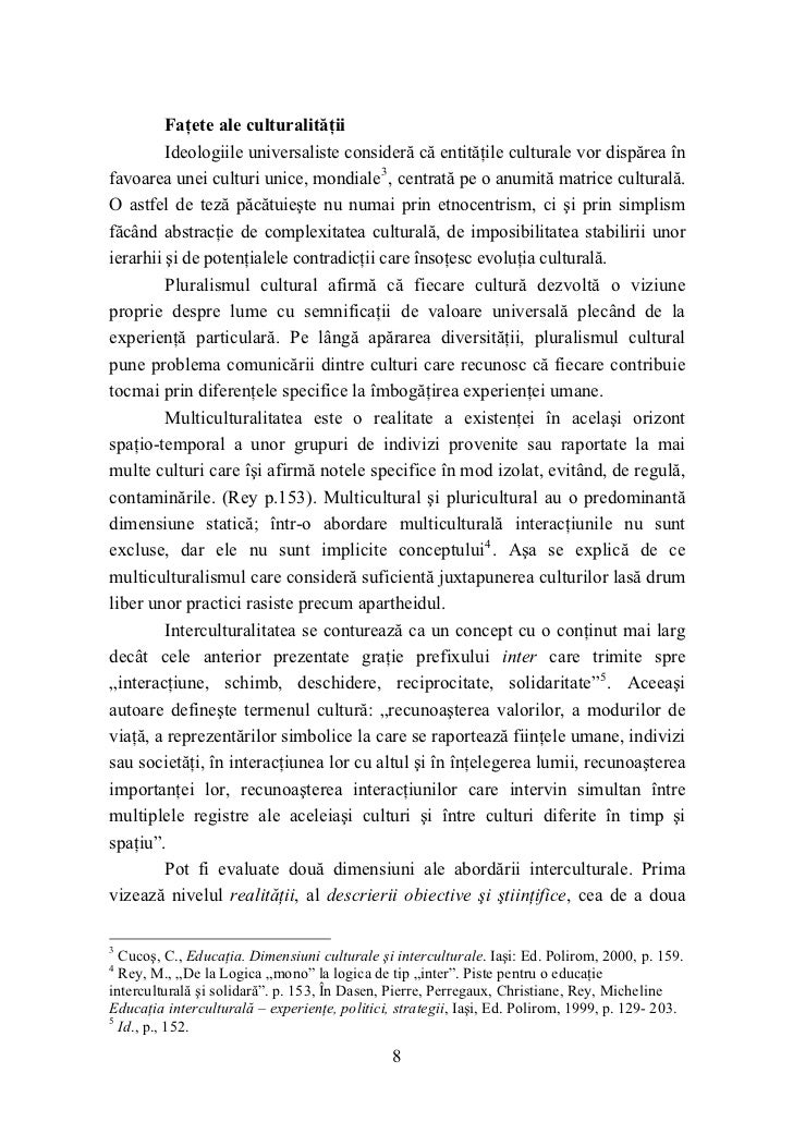 Educatie Interculturala Pentru O Scoala Noua