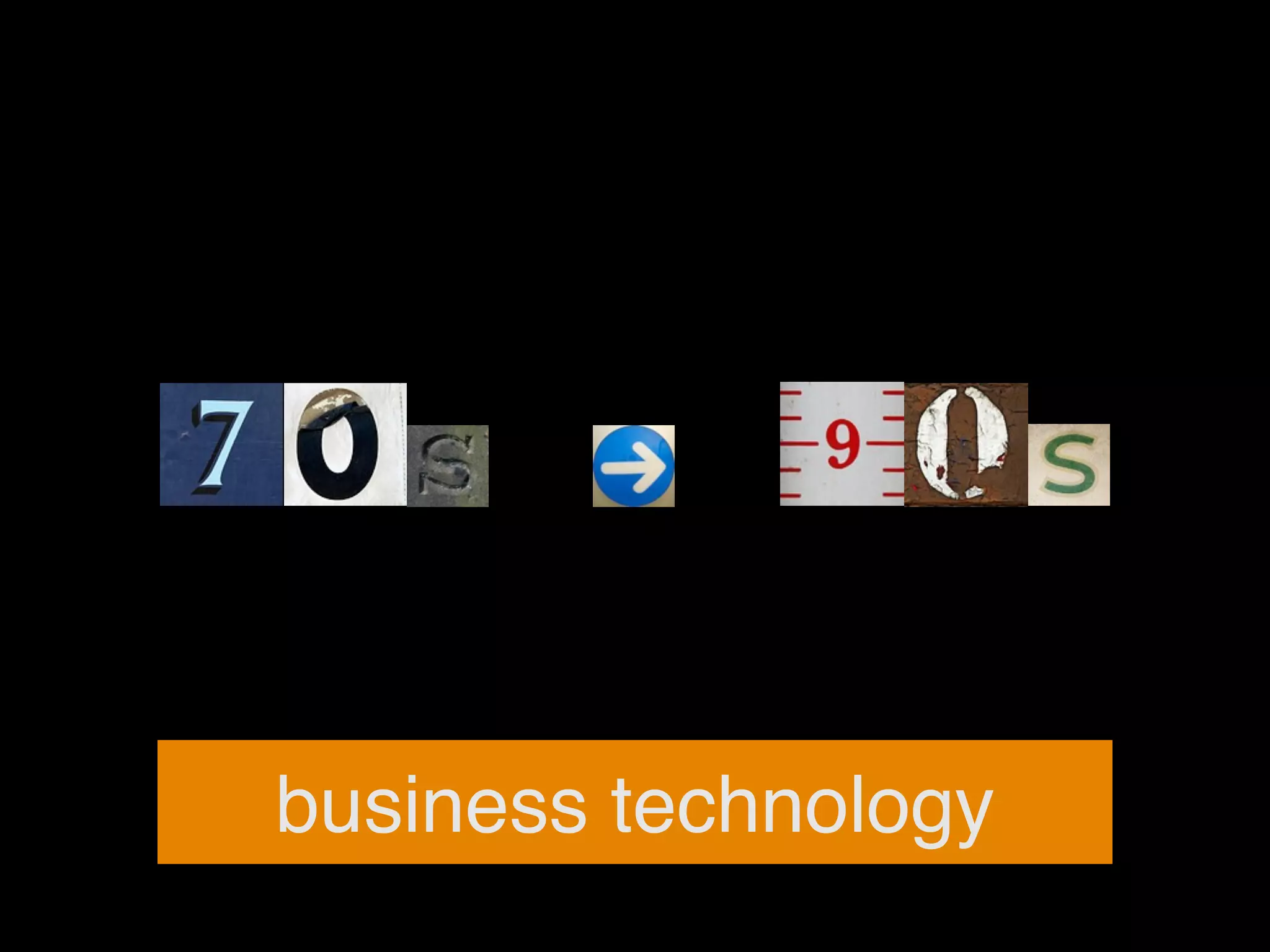 business technology
 