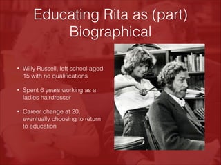 Educating Rita | PDF