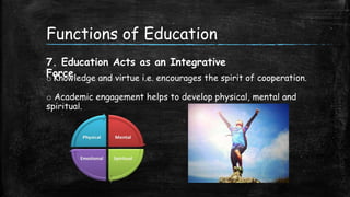 Educational Function Education System | PPTX