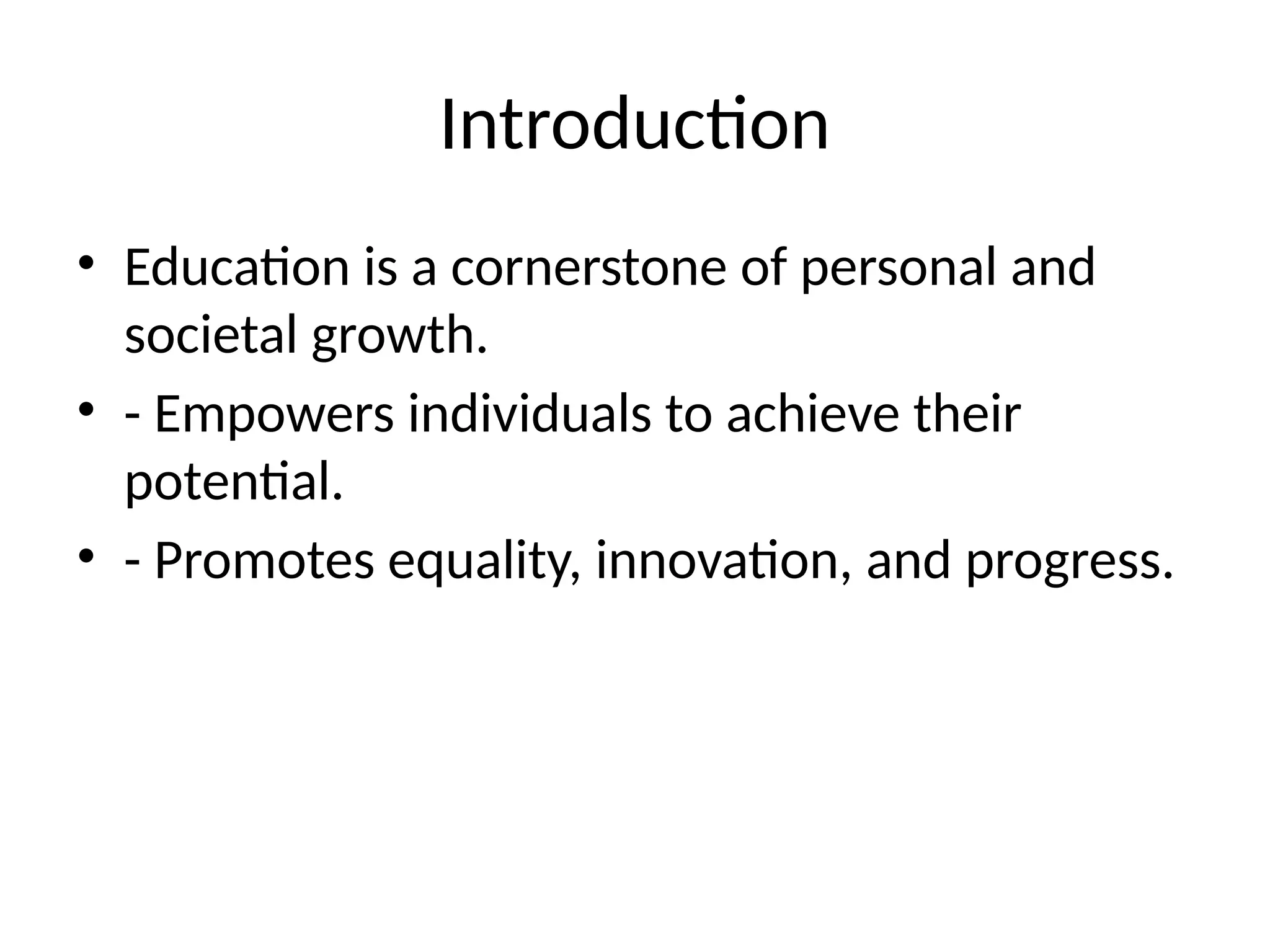 Education.pptx importance and meaning of education | PPTX