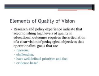 Education   Gilbert Valverde   Standards, Evaluation And Accountability