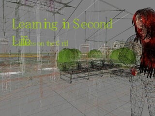 Learning in Second Life
Classes on the Grid