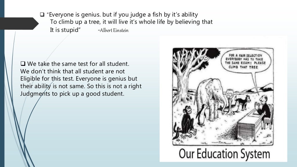 Bad impact of our Education system.