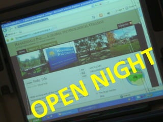 OPEN NIGHT
 