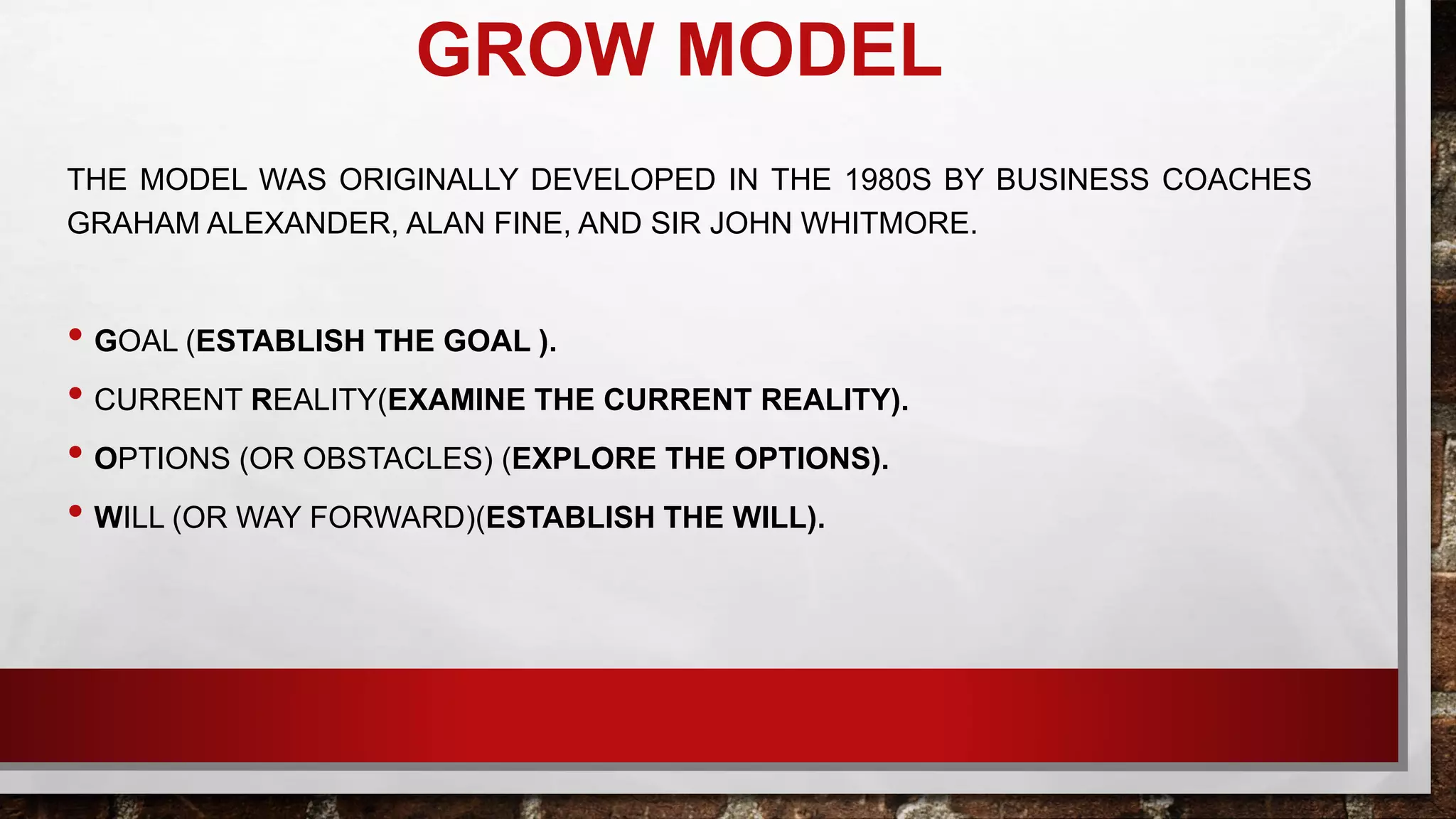 Grove Performance Model Education 4.0 | PDF
