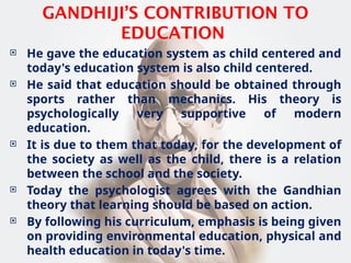 Educational Contributions and Philosophical Perspectives of Mahatma ...