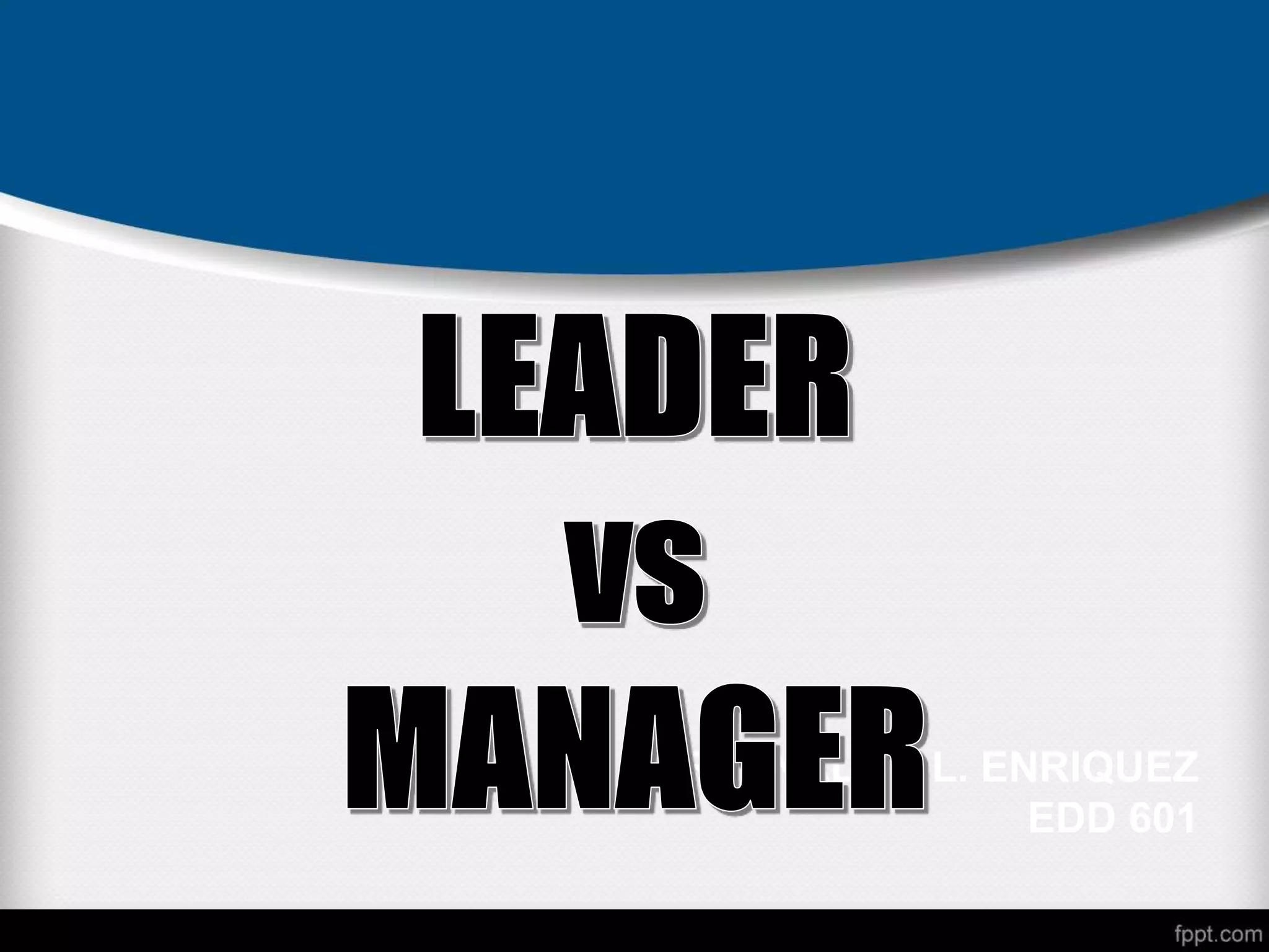 REYNALDO L. ENRIQUEZ
EDD 601
 