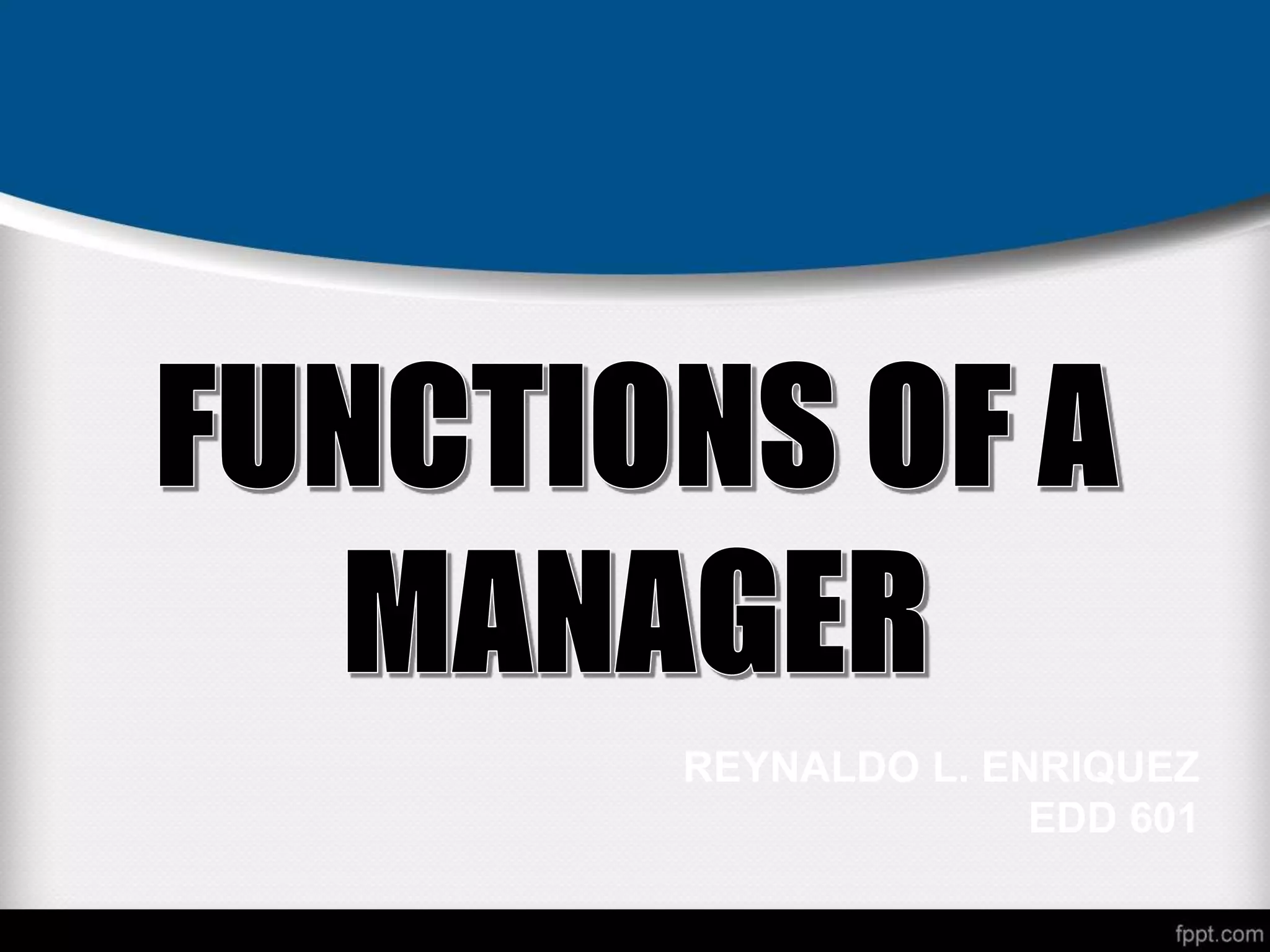 REYNALDO L. ENRIQUEZ
EDD 601
 