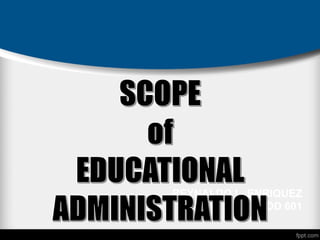 REYNALDO L. ENRIQUEZ
EDD 601
 