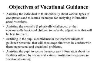 Educational and vocational guidance | PDF