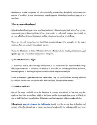 Educational App Development Guide Pdf