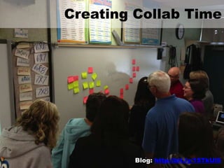 Creating Collab Time
Blog: http://bit.ly/15TkUl5
 