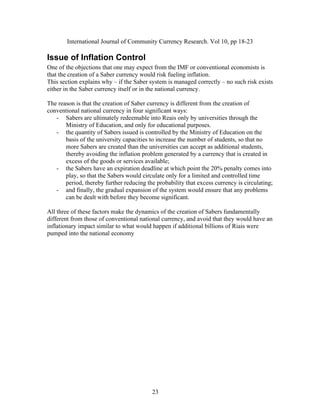 !"#$%"&#'("&)*+(,%"&)*(-*.(//,"'#0*.,%%$"10*2$3$&%145*6()*789*::*7;<=>
@''16"%*"@.*)(3-%."4%.3$%)
U"$*(-*#4$*(PS$1#'("3*#4&#*("$*/&0*$Y:$1#*-%(/*#4$*!BJ*(%*1("H$"#'("&)*$1("(/'3#3*'3*
#4&#*#4$*1%$&#'("*(-*&*V&P$%*1,%%$"10*L(,)@*%'3R*-,$)'"M*'"-)&#'("5
O4'3*3$1#'("*$Y:)&'"3*L40*k*'-*#4$*V&P$%*303#$/*'3*/&"&M$@*1(%%$1#)0*k*"(*3,14*%'3R*$Y'3#3*
$'#4$%*'"*#4$*V&P$%*1,%%$"10*'#3$)-*(%*'"*#4$*"&#'("&)*1,%%$"105
O4$*%$&3("*'3*#4&#*#4$*1%$&#'("*(-*V&P$%*1,%%$"10*'3*@'--$%$"#*-%(/*#4$*1%$&#'("*(-*
1("H$"#'("&)*"&#'("&)*1,%%$"10*'"*-(,%*3'M"'-'1&"#*L&03T
< V&P$%3*&%$*,)#'/&#$)0*%$@$$/&P)$*'"#(*2$&'3*(")0*P0*,"'H$%3'#'$3*#4%(,M4*#4$*
B'"'3#%0*(-*D@,1&#'("9*&"@*(")0*-(%*$@,1&#'("&)*:,%:(3$35*
< #4$*],&"#'#0*(-*V&P$%3*'33,$@*'3*1("#%())$@*P0*#4$*B'"'3#%0*(-*D@,1&#'("*("*#4$*
P&3'3*(-*#4$*,"'H$%3'#0*1&:&1'#'$3*#(*'"1%$&3$*#4$*",/P$%*(-*3#,@$"#39*3(*#4&#*"(*
/(%$*V&P$%3*&%$*1%$&#$@*#4&"*#4$*,"'H$%3'#'$3*1&"*&11$:#*&3*&@@'#'("&)*3#,@$"#39*
#4$%$P0*&H('@'"M*#4$*'"-)&#'("*:%(P)$/*M$"$%&#$@*P0*&*1,%%$"10*#4&#*'3*1%$&#$@*'"*
$Y1$33*(-*#4$*M((@3*(%*3$%H'1$3*&H&')&P)$c
< #4$*V&P$%3*4&H$*&"*$Y:'%&#'("*@$&@)'"$*&#*L4'14*:('"#*#4$*=8X*:$"&)#0*1(/$3*'"#(*
:)&09*3(*#4&#*#4$*V&P$%3*L(,)@*1'%1,)&#$*(")0*-(%*&*)'/'#$@*&"@*1("#%())$@*#'/$*
:$%'(@9*#4$%$P0*-,%#4$%*%$@,1'"M*#4$*:%(P&P')'#0*#4&#*$Y1$33*1,%%$"10*'3*1'%1,)&#'"Mc
< &"@*-'"&))09*#4$*M%&@,&)*$Y:&"3'("*(-*#4$*303#$/*L(,)@*$"3,%$*#4&#*&"0*:%(P)$/3*
1&"*P$*@$&)#*L'#4*P$-(%$*#4$0*P$1(/$*3'M"'-'1&"#5*
I))*#4%$$*(-*#4$3$*-&1#(%3*/&R$*#4$*@0"&/'13*(-*#4$*1%$&#'("*(-*V&P$%3*-,"@&/$"#&))0*
@'--$%$"#*-%(/*#4(3$*(-*1("H$"#'("&)*"&#'("&)*1,%%$"109*&"@*&H('@*#4&#*#4$0*L(,)@*4&H$*&"*
'"-)&#'("&%0*'/:&1#*3'/')&%*#(*L4&#*L(,)@*4&::$"*'-*&@@'#'("&)*P'))'("3*(-*2'&'3*L$%$*
:,/:$@*'"#(*#4$*"&#'("&)*$1("(/0
=>
 