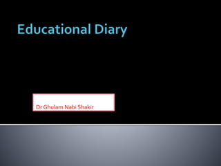 Dr Ghulam Nabi Shakir
 