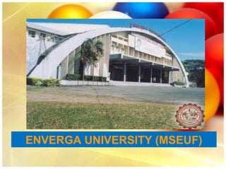 ENVERGA UNIVERSITY (MSEUF)
 