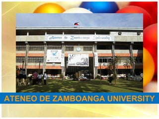 ATENEO DE ZAMBOANGA UNIVERSITY
 