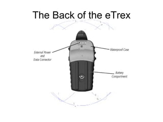 The Back of the eTrex 