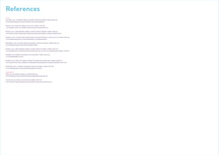 References
CITED
1 VIZCAÍNO, B 2015, ‘THE NOMAD’ [IMAGE], IN VIZCAÍNO’S PORTFOLIO, BEHANCE, VIEWED 10 MAY 2016,
<HTTPS://WWW.BEHANCE.NET/GALLERY/29697995/THE-NOMAD-BRANDING>.
2 HARJU, D 2014, ‘DOODLE ART’ [IMAGE], CLASSIC PLAY , VIEWED 10 MAY 2016,
<HTTP://WWW.CLASSIC-PLAY.COM/WP-CONTENT/UPLOADS/2014/06/DOODLE7.JPG>.
3 PETERS, A 2015, ‘TARGET BRANDING’ [IMAGE], IN PETERS’ PORTFOLIO, BEHANCE, VIEWED 10 MAY 2016,
<HTTP://DIEGOGUEVARA.COM/BLOG/WP-CONTENT/UPLOADS/2015/03/THEEBLOG_TARGET2015CAMPAIGN.JPG>.
4 ZAGNOLI, 0 2012, ‘THE NEW SCIENCE OF MIND’ [IMAGE], IN ZAGNOLI’S PORTFOLIO, CARGO COLLECTIVE, VIEWED 10 MAY 2016,
<HTTP://WWW.OLIMPIAZAGNOLI.COM/OLIMPIAZAGNOLI_NYTSUNDAYREVIEW12>.
5 RENSONNET, 0 2016, ‘DELCAMPE’ [IMAGE], IN RENSONNET’S PORTFOLIO, BEHANCE, VIEWED 10 MAY 2016,
<HTTPS://WWW.BEHANCE.NET/GALLERY/35539869/DELCAMPE>.
6 PETERS, A 2015, ‘TARGET BRANDING’ [IMAGE], IN PETERS’ PORTFOLIO, BEHANCE, VIEWED 10 MAY 2016,
<HTTP://WWW.GRAPHIS.COM/MEDIA/UPLOADS/CFE/ENTRY/50C57FA1-7125-4DD1-A532-27B06BC4436B/04_BUBBLE_GUM.PNG>.
7 WINDMILL 2015, ‘WINDMILL EDUCATIONAL TOYS & EQUIPMENT’, VIEWED 10 MAY 2016,
<HTTP://WWW.WINDMILL.NET.AU>.
8 SHENOY, P 2009, ‘DOODLE ART’ [IMAGE], IN SHENOY’S PERSONAL BLOG, PREETISHENOY, VIEWED 10 MAY 2016,
<HTTP://4.BP.BLOGSPOT.COM/_LNMMANFSTSC/SWW2QRA6EAI/AAAAAAAAB2K/KITIUDC8SBI/S1600/DOODLE+ART+A.JPG>.
9 VENEZIANO, P 2015, ‘C’ [IMAGE], IN VENEZIANO’S PORTFOLIO, BEHANCE, VIEWED 10 MAY 2016,
<HTTPS://WWW.BEHANCE.NET/GALLERY/25647935/MIDNIGHT-STUDIES>.
REFERENCED
KIDSU 2016, ‘KIDS’ [IMAGE], ON KIDSU.CA, VIEWED 10 MAY 2016,
<HTTP://WWW.KIDSU.CA/WP-CONTENT/UPLOADS/2015/06/MOM-AND-KIDS-IMG.JPG>.
FLIPCART 2015 ‘KIDS’ [IMAGE], ON FLIPCART.COM, VIEWED 10 MAY 2016,
<HTTP://FLIPKART-STORIES.AZUREEDGE.NET/WP-CONTENT/UPLOADS/2015/12/KIDS-TOYS.JPG>.
 