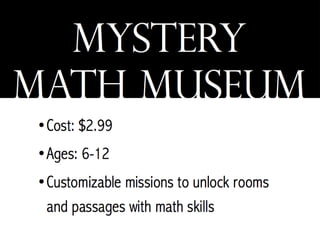 Educational iPad Apps