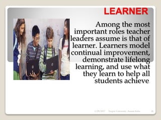 Participative Leadership theory
 Participative theory deals with power
sharing and empowerment of the
followers.
 