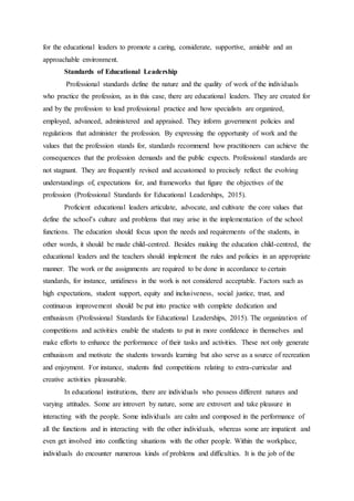 WHAT IS EDUCATIONAL LEADERSHIP PDF NOTES visual data 5