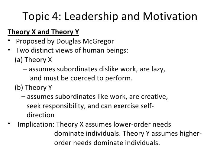 Douglas Mcgregor Theory X Theory Y Pdf Creator