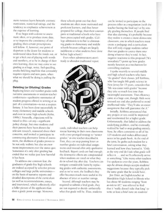 Educational Leadership November 2011 Grading