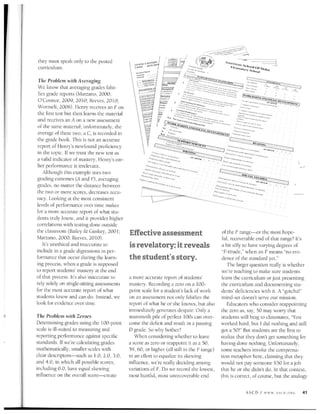 Educational Leadership November 2011 Grading