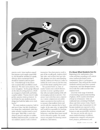 Educational Leadership November 2011 Grading