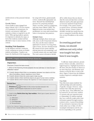 Educational Leadership November 2011 Grading