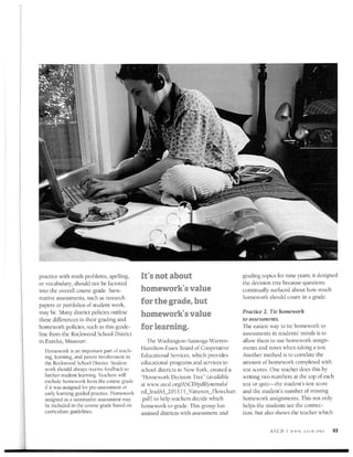 Educational Leadership November 2011 Grading