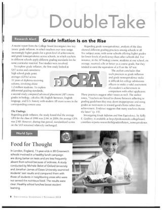 Educational Leadership November 2011 Grading