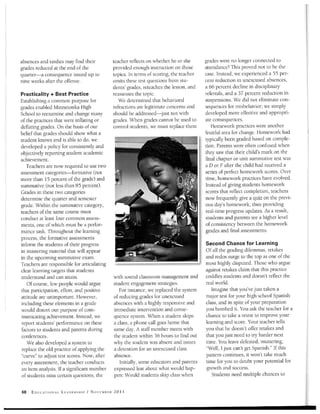 Educational Leadership November 2011 Grading