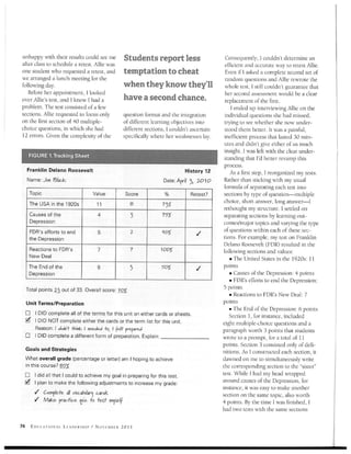 Educational Leadership November 2011 Grading