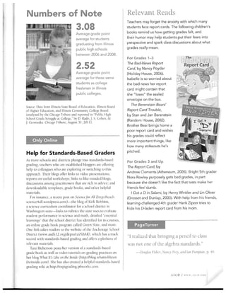 Educational Leadership November 2011 Grading