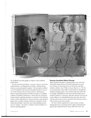 Educational Leadership November 2011 Grading